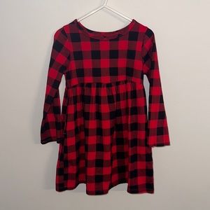 Wonder Nation Buffalo Plaid Dress